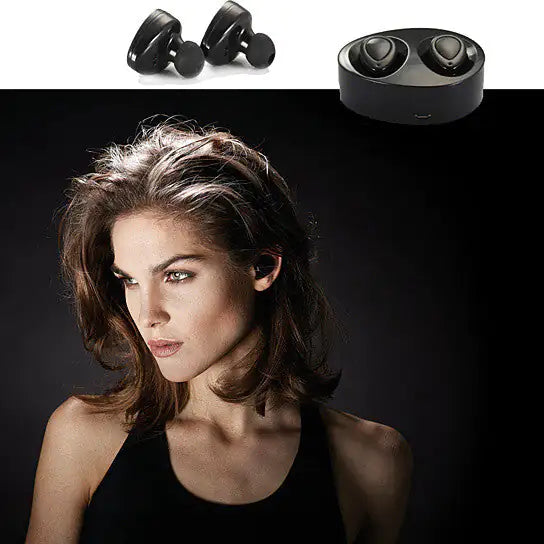 Wireless Earbuds With Storage Case And Charger